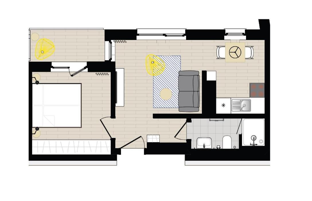 Hafenapartments Warnemuende Росток Экстерьер фото
